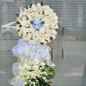 Vòng Hoa Chia Buồn Đẹp Tại EaKar